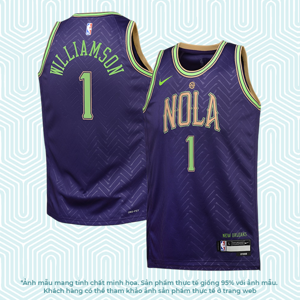 BST City Edition 24/25 - New Orlean Pelicans - Hình ảnh 3