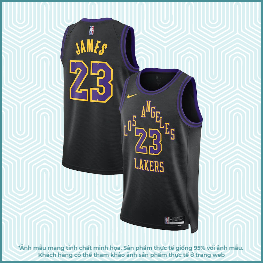 Los Angeles Lakers - City Edition Jersey - Hình ảnh 2