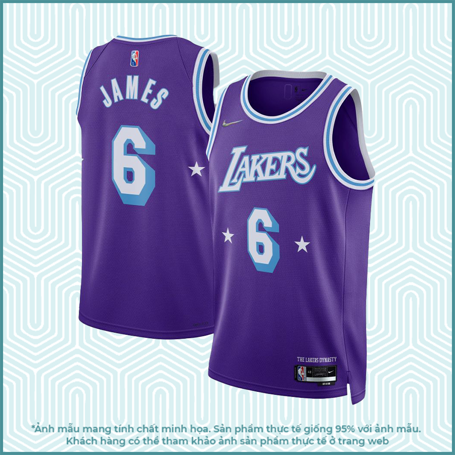 Los Angeles Lakers - City Edition Jersey - Hình ảnh 4