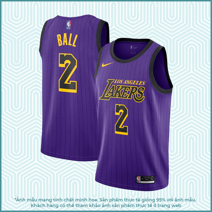 Los Angeles Lakers - City Edition Jersey - Hình ảnh 7
